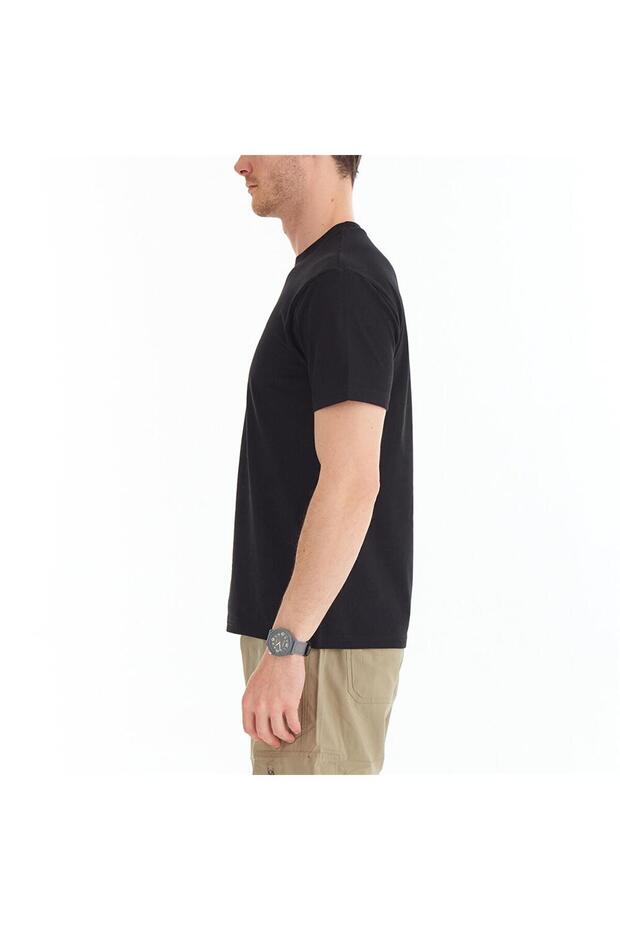 CS0287 CSC M BASIC BIG LOGO BRUSHED SS TEE siyah - 5