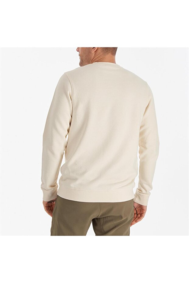 CS0204 CSC M BASIC CREW SWEATSHIRT Krem - 5
