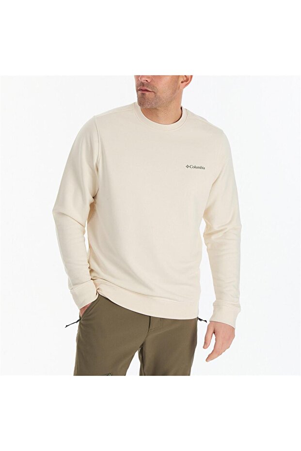 CS0204 CSC M BASIC CREW SWEATSHIRT Krem - 2