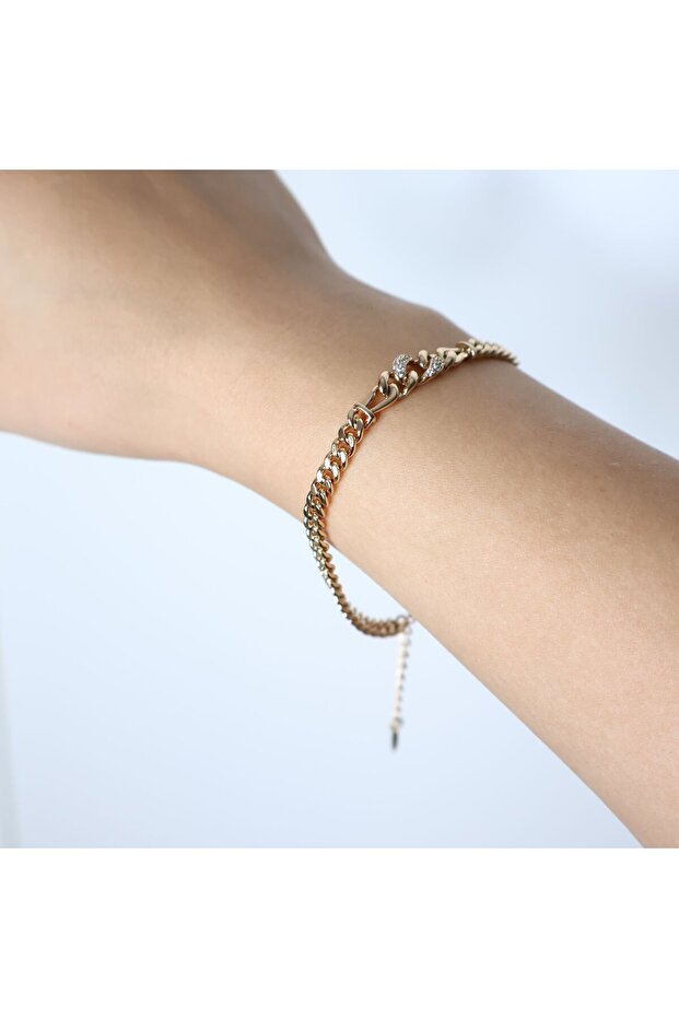 Thin Chain Pattern Bracelet - 2