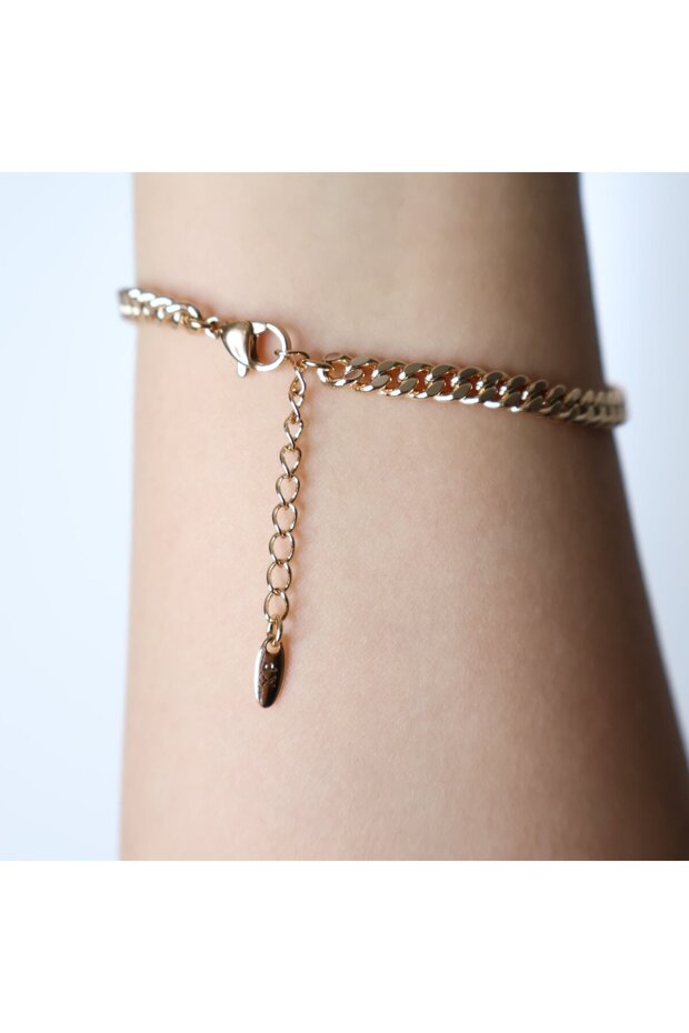 Thin Chain Pattern Bracelet - 3
