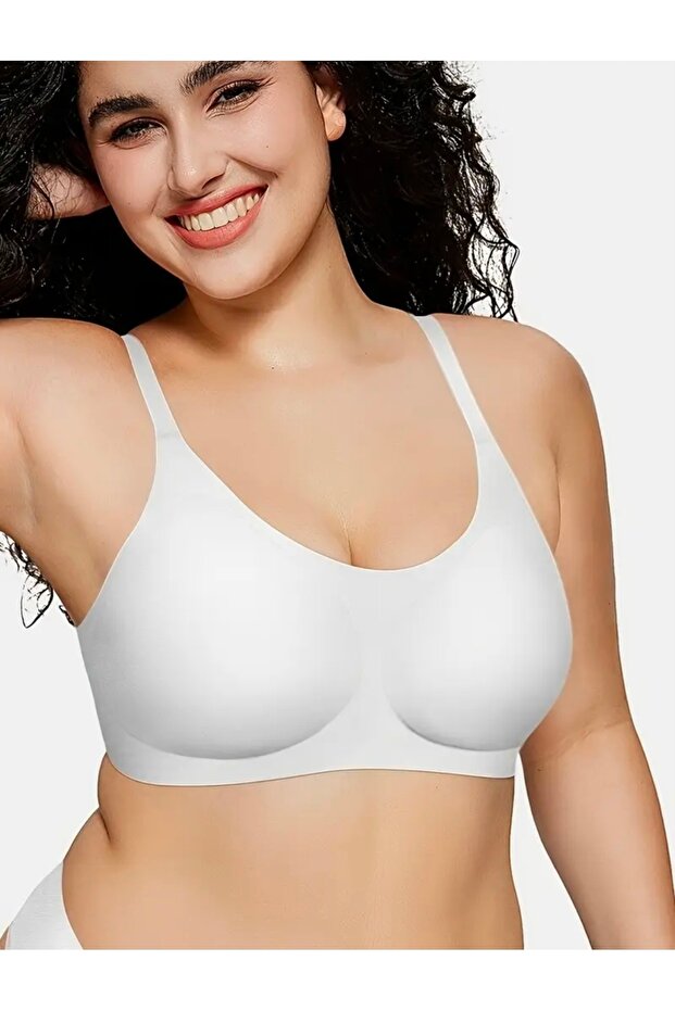 Seamless Bralet Bra with Laser Cut Removable Pads - 3