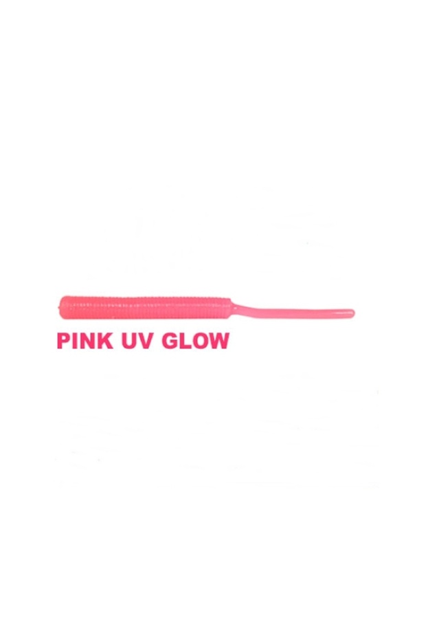 Tiny Worm TPR 5cm Silikon Yem Pink Glow