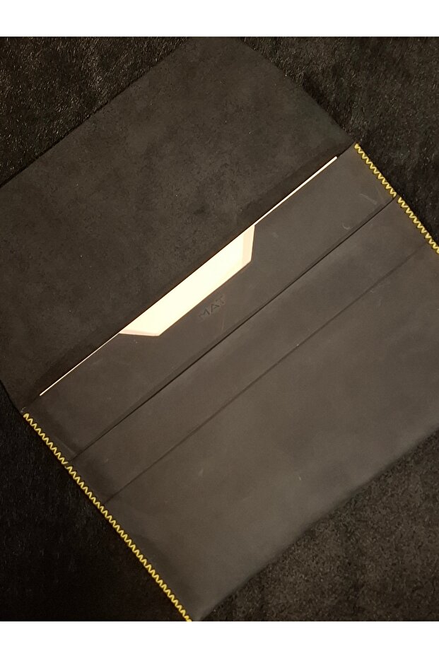 MacBook Bag Anthracite Nubuck Leather Handmade MacBook 13 Air M1 M2 M3 M4 Compatible Case Laptop Bag