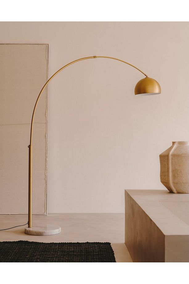 Dera Serisi Modern Gold Deve Boynu Olta Lambader - 1