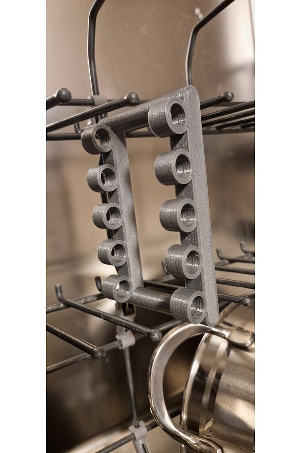 Byr3D Bulaşık Makinesi Pipet Tutucusu T6862704 Sadece Plastik Aparattır - 2