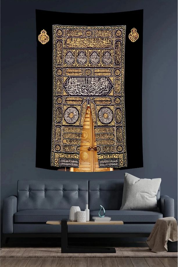 Kabe Kapısı Duvar Örtüsü Duvar Halısı - 4