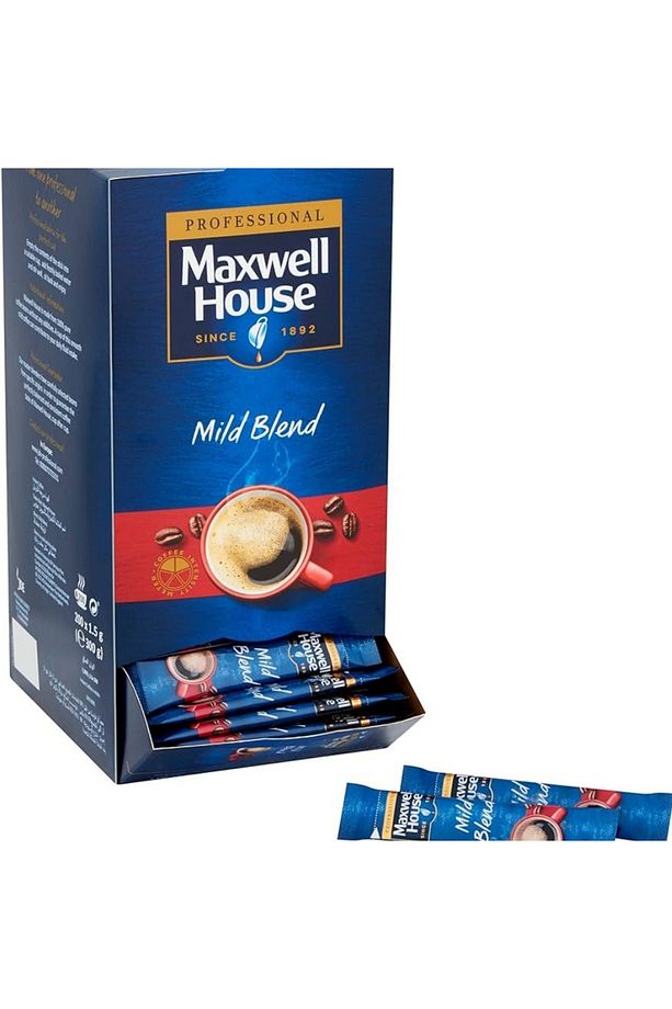 Maxwell House Mild Blend Çözünebilir Stick Kahve (200 Adetx1,5 gr) - 2