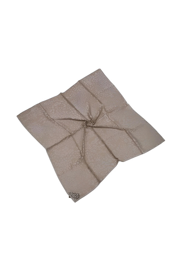 Eșarfă egipteană cu imprimeu leopard Devore cu eșarfă - 1