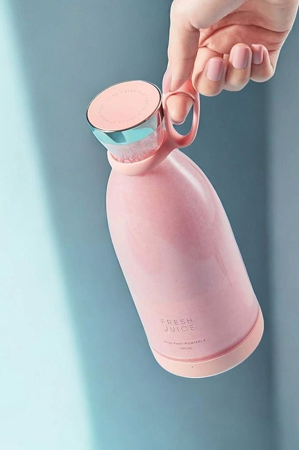 Bardak Blender Smoothie Meyve Sıkacağı Şarjlı Cam Taşınabilir - 4