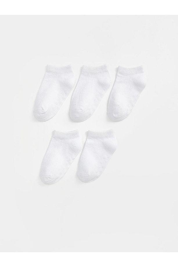 LCW baby Basic Erkek Bebek Patik Çorap 5'li - 1