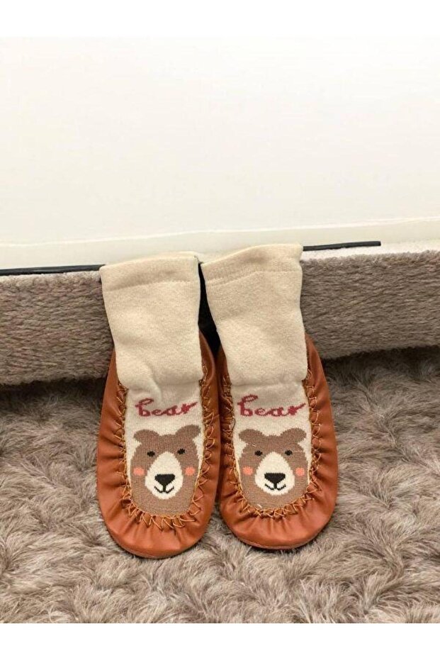 Children's Anti-Slip Christmas Patterned Home Socks