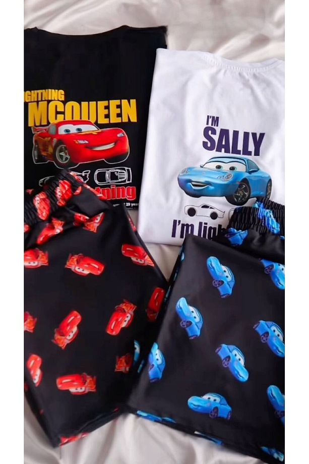McQueen ve Sally Çift Pijama Takımı - 1