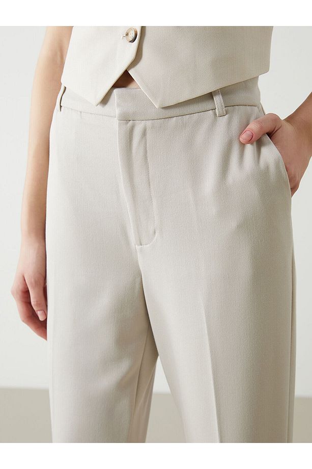 LCW Vision Standart Fit İspanyol Paça Kadın Pantolon - 3