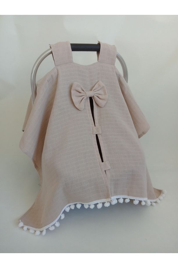 % 100 pamuk muslin puset örtüsü - 1