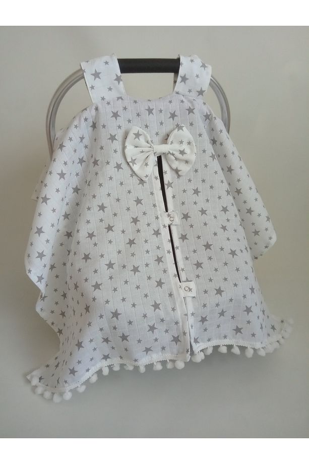 % 100 pamuk muslin puset örtüsü - 1