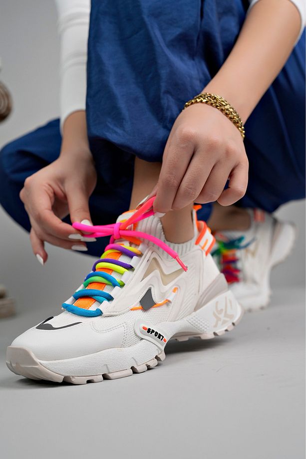 Snicker Tekstil Spor Ayakkabı - 5