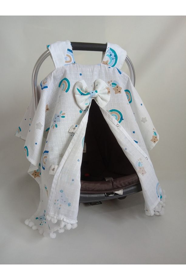 % 100 pamuk muslin puset örtüsü - 2