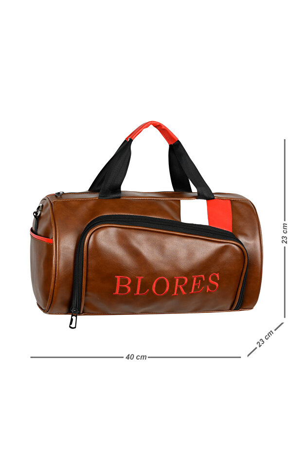 28L Cylinder Sports Bag - with Phone and Wallet Compartments, 1St Quality Full Liner Elite Nova Bag