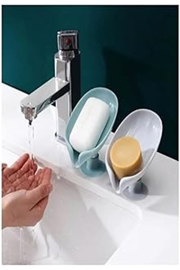 Sheronshop Soap Dish with Suction Cup and Drain 1 Piece 1131745
