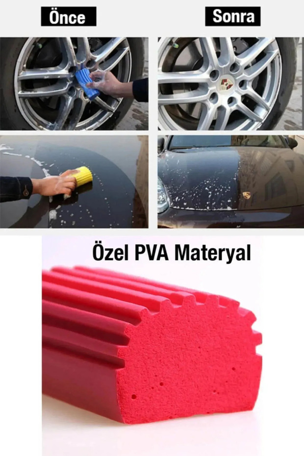 3 Multi-Purpose Damp Duster Sponge - Dust Master - Dust Master - Multi-Purpose Cleaning Dust Sponge - 3