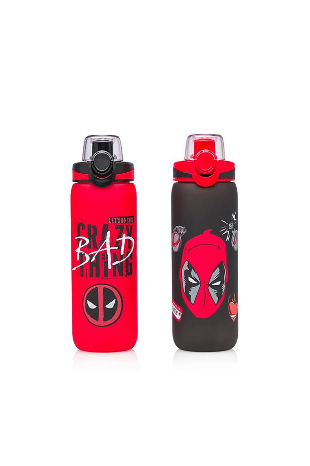 LCW ACCESSORIES Deadpool Baskılı Kapaklı Suluk 630 Ml T T - 5