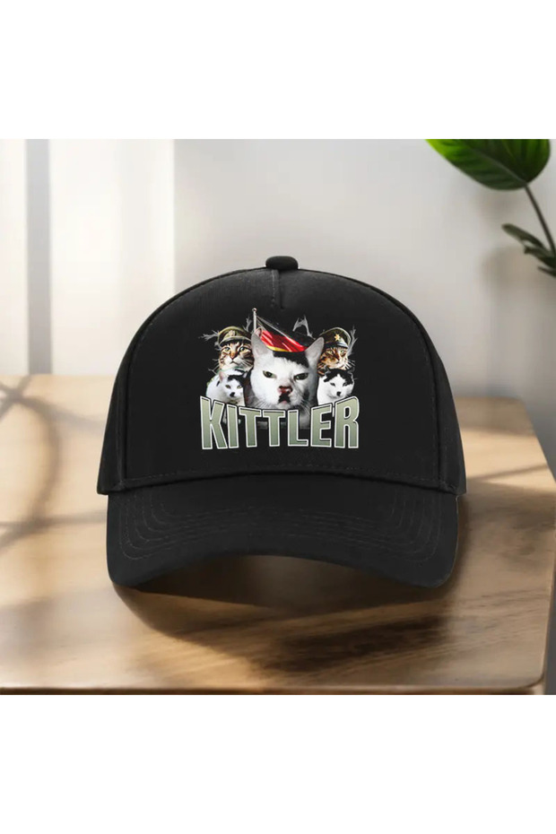 Kittler Printed Black Snap Hat - 1