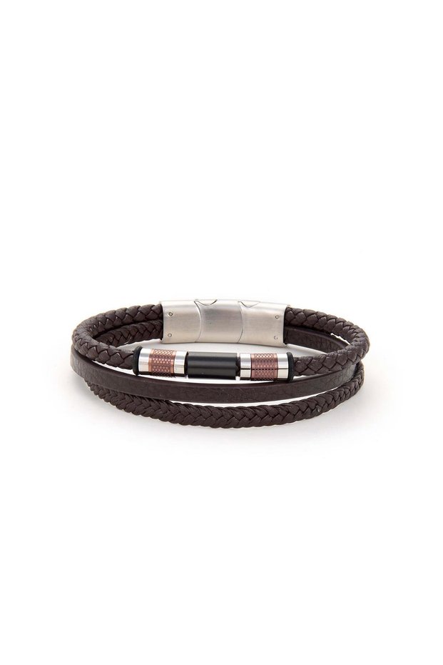 Mtk11527 Men's Black Bracelet