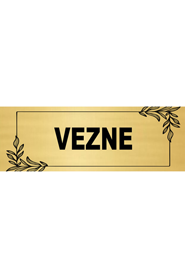 لوح توجيه VEZNE مقاس 20x7 سم. صفائح معدنية