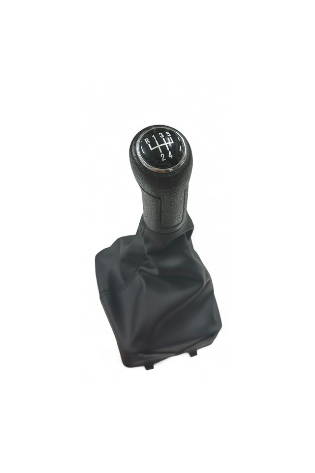 Volkswagen polo gear shift knob with bellows, 5-speed, black, 2002-2009, 6q0711113