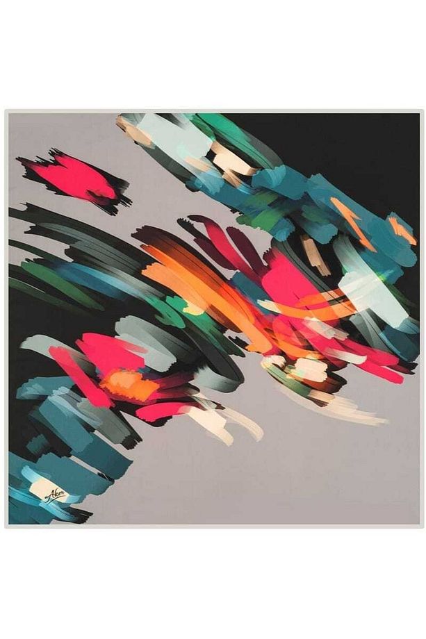 Polyester Twil Eşarp - 1