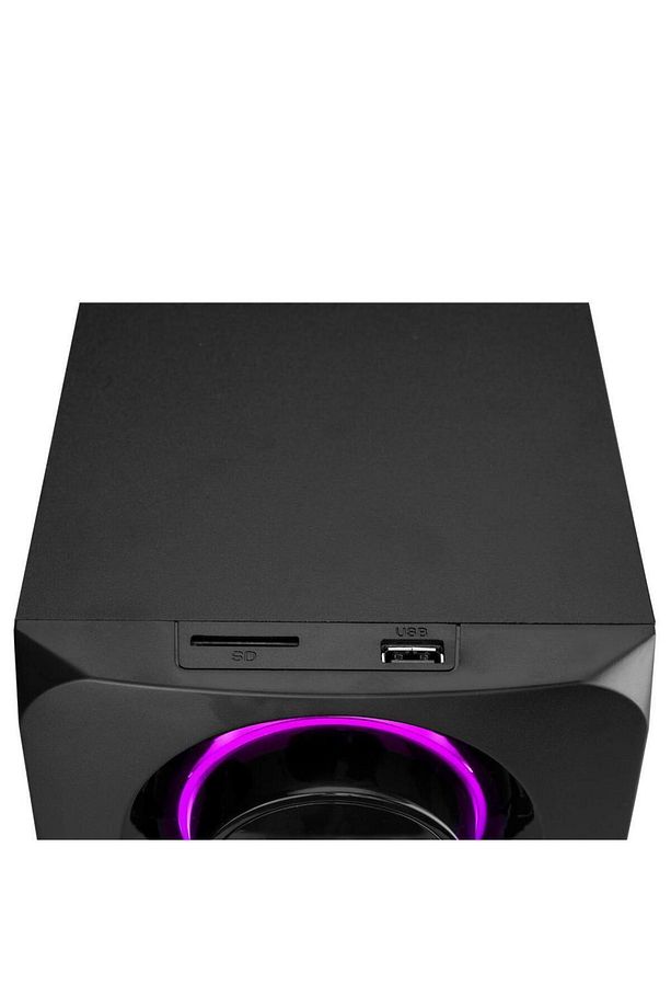 Md-221bt 2 1 40w Siyah Usb Tf Cart Fm Bluetootk Speaker - 3