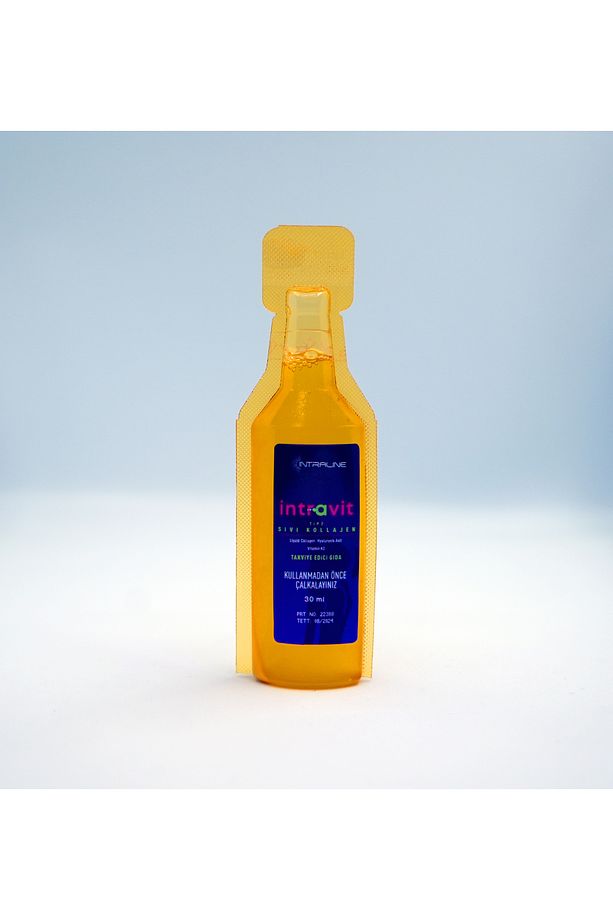 İntravit Tip2 Sıvı Kollajen Hyaluronık Asit Vitamin K2 30 Flakon - 3