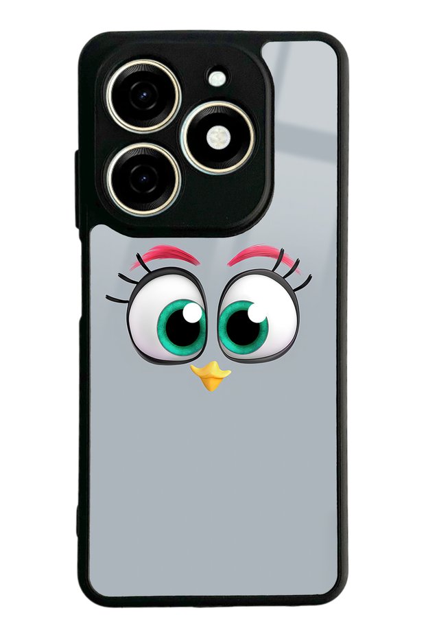 Tecno Spark 20 Gray. Designed Glossy Phone Case
