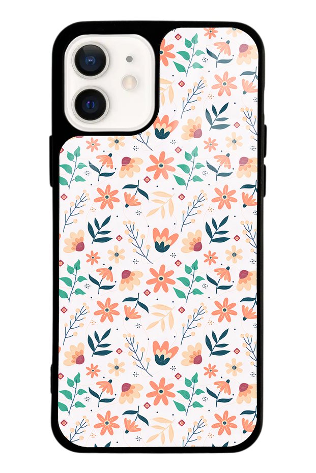 iPhone 12 Tiny Autumn Design Glossy Phone Case