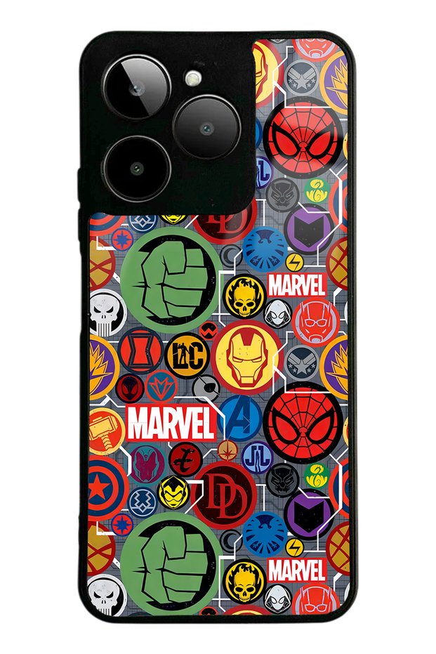 غلاف هاتف لامع بتصميم Marvel Face من Gm Era 30