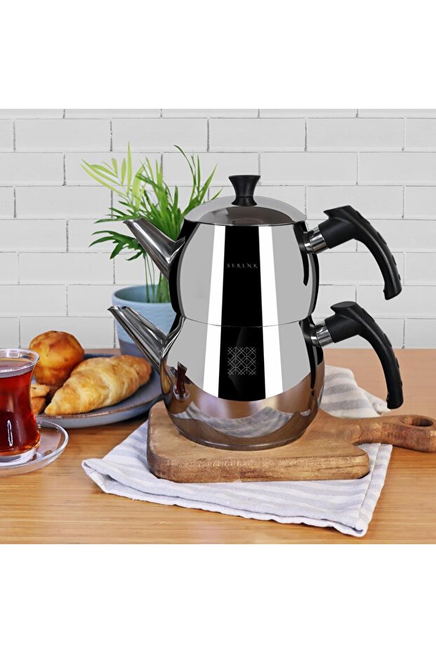 Modernist Çelik Çaydanlık - 3