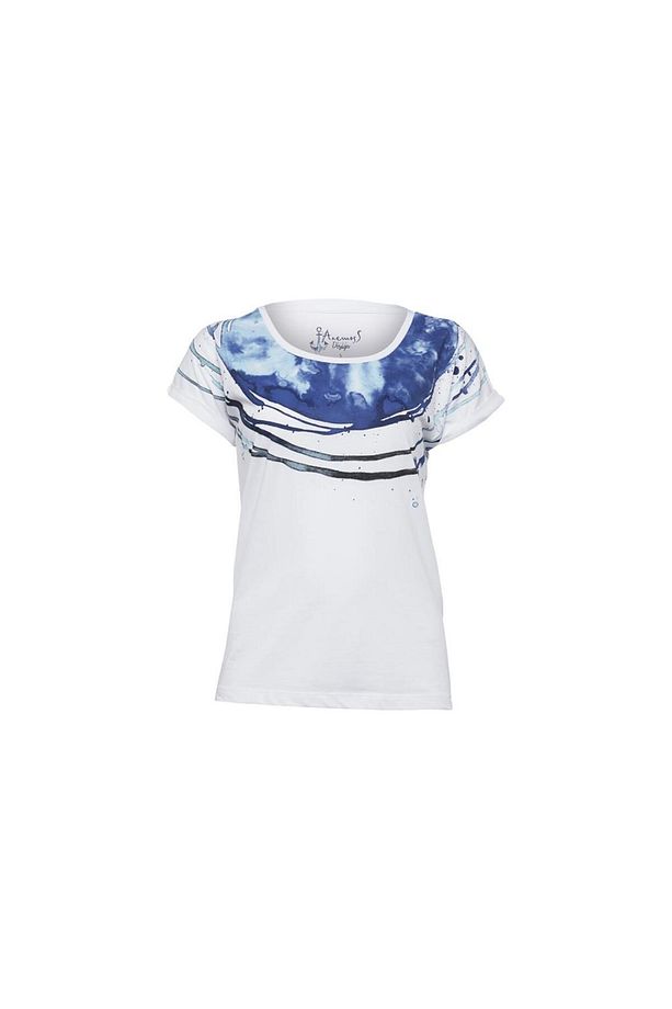 Rota Beyaz Kadın T-shirt - 1