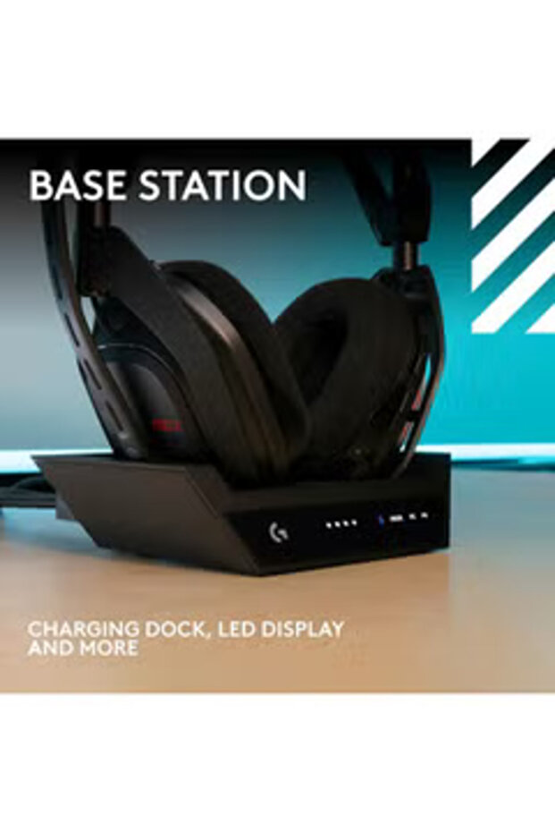 A50 X LIGHTSPEED Wireless Headset Black + BaseStation - 5