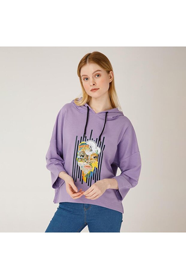Nature Doğa Kadın Sweatshirt - 5