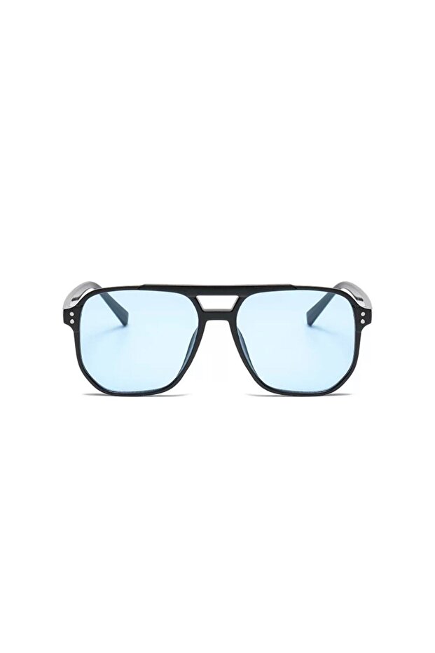 Dark Blue Unisex Vintage Retro Sunglasses