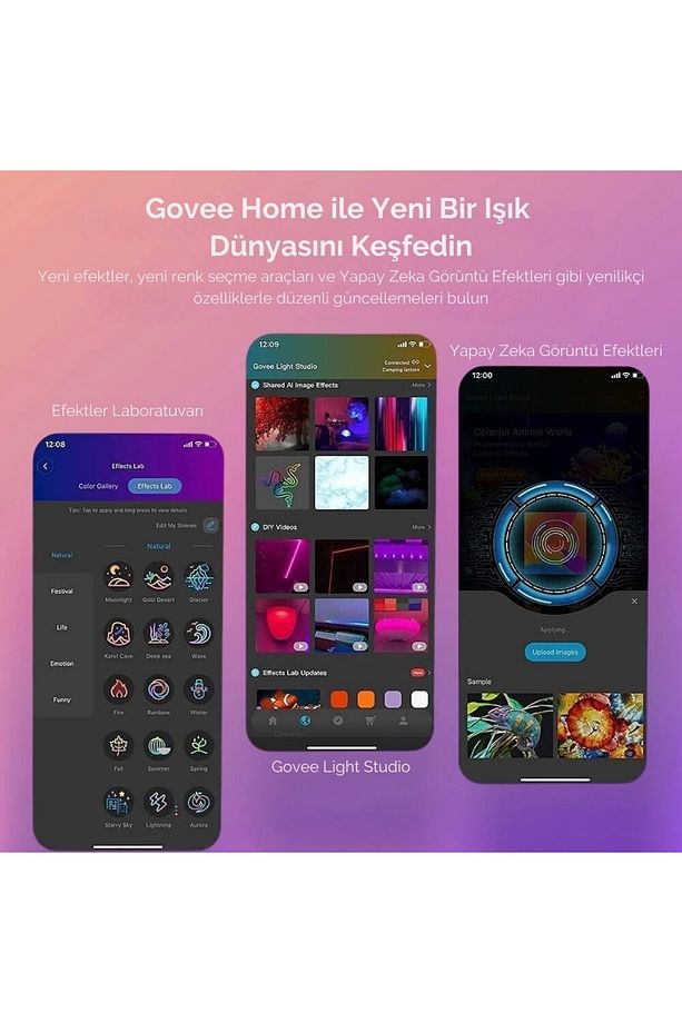 Rgbıc Basic Led Şerit, H618a3d1 Wifi Bt, Alexa, Google Asst. Destekli - 5 Metre - 8