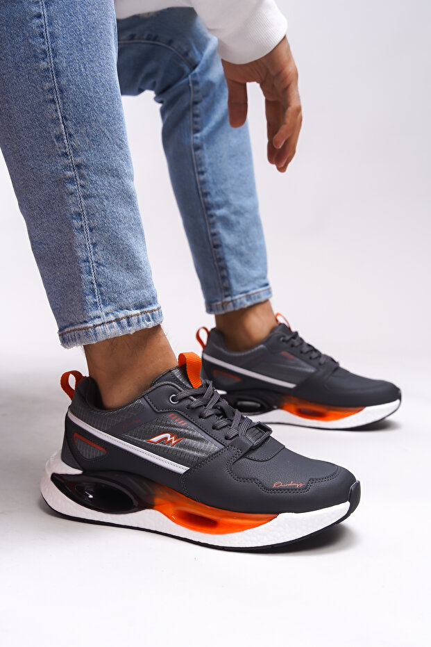 Meifaerd Men's Sneakers 00124875 Smoked Orange