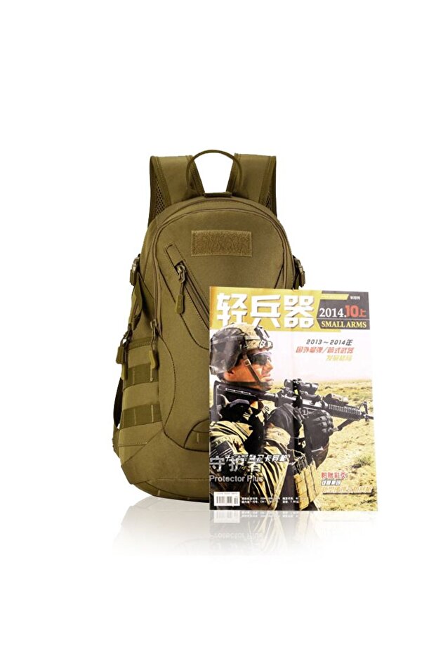 S423 Model Khaki Backpack - 6