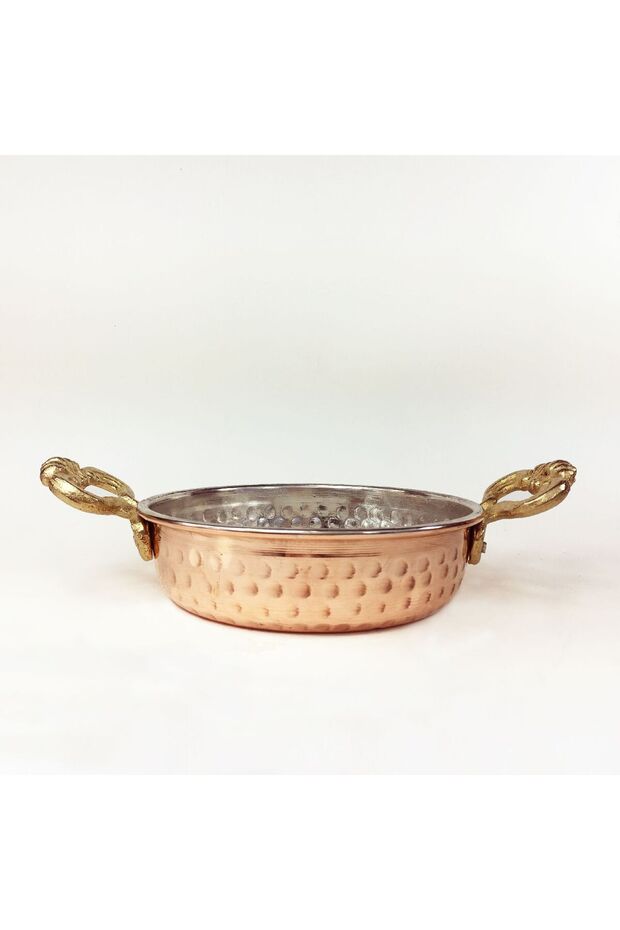Anatolian Hand Forged Copper Pan and Pan