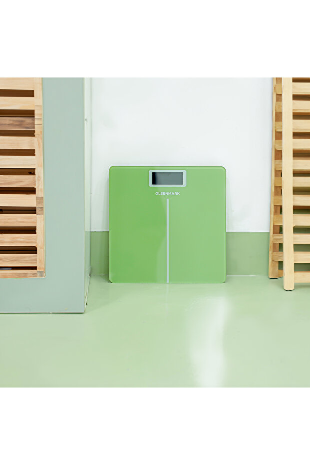 Digital Personal Scale - Tempered Glass Platform | OMBS1787 | 180Kg