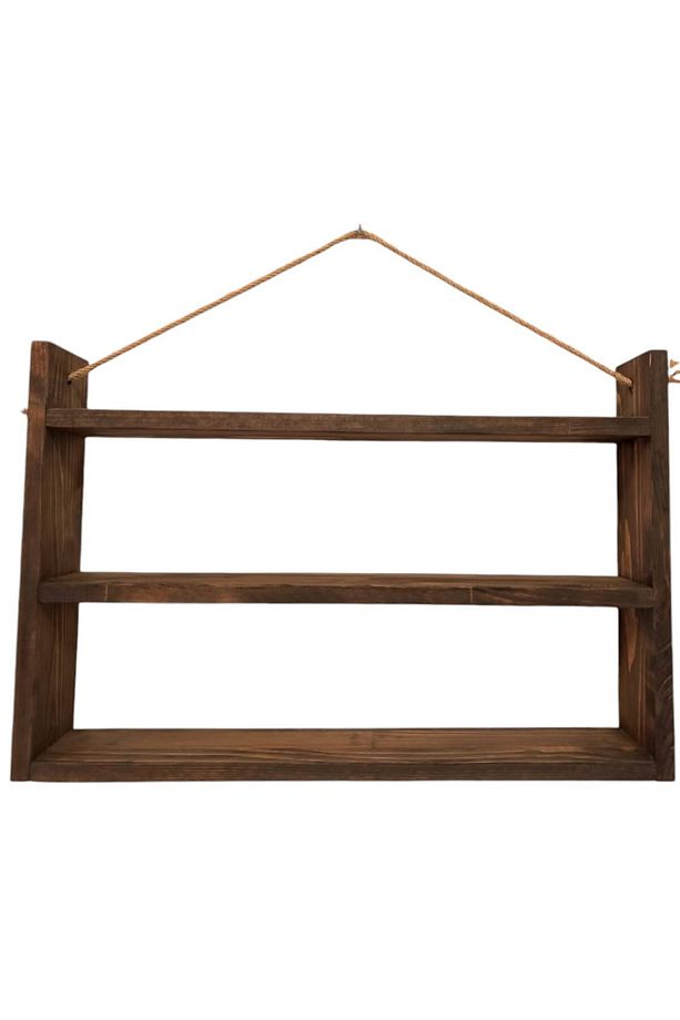 ASILABİLİR DUVAR RAFI 3 RAFLI 10*60*40 CM - 4