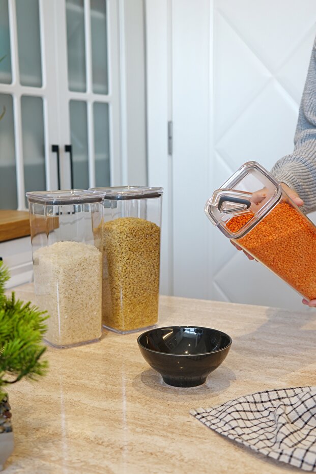 Practical Lid Storage Container 3 X 1.7 - 4