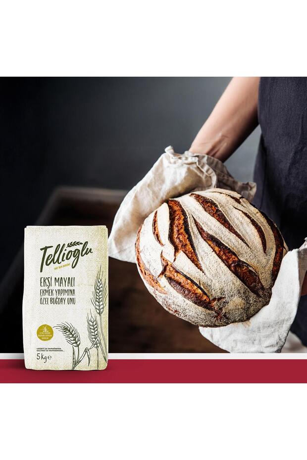 Ekşi Mayalı Ekmek Yapımına Özel Buğday Unu 5Kg - 2