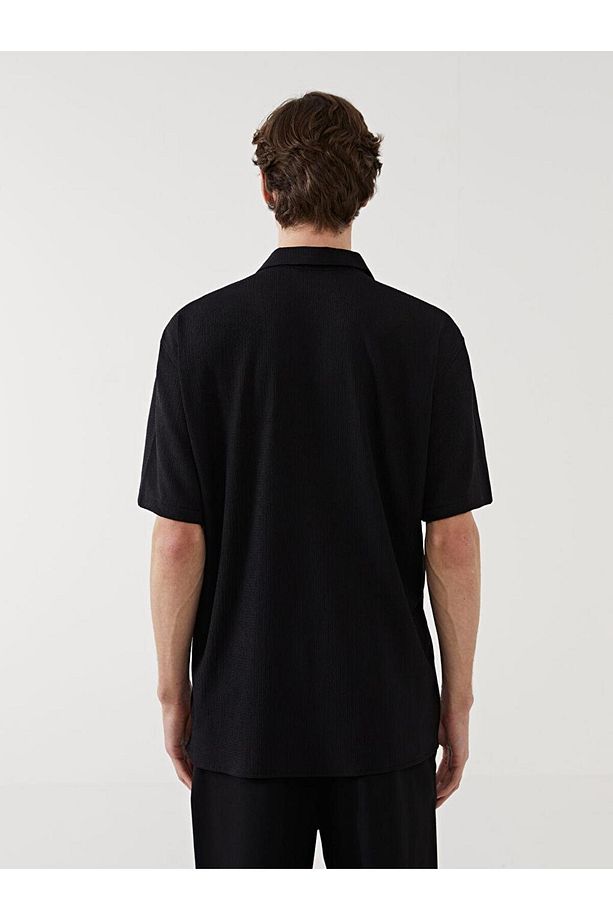 LCW Vision Regular Fit Kısa Kollu Erkek Gömlek - 4